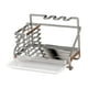 thumbnail image 3 of Soporte Para Esponja Para Fregadero De Cocina, Soporte Para Cubiertos, Duradero, Grande, Con Escurridor, Plateado, 3 of 3