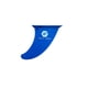 thumbnail image 2 of Pack Quillas Aletas Paddle Surf - 3 Unidades Azul, 2 of 3