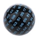thumbnail image 1 of Dados Acrílicos De Varios Lados Para Tablero De Mesa Juego De Rol Bar Club Blue, 1 of 5