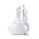 thumbnail image 4 of Pareja estatua de pareja figurina de adornos decorativos modernos escultura para el gabinete del día de San Valentín decoración de bodas de escritorio sentarse, 4 of 5