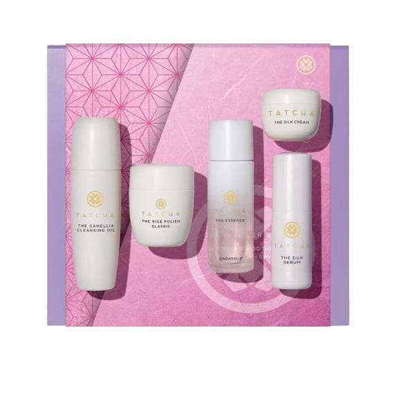 Set Ritual Tatcha Starter Piel Mixta a Seca 5 Piezas