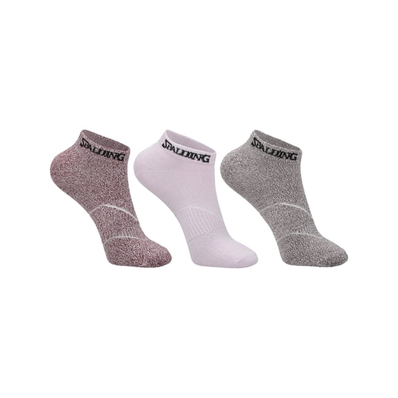 CALCETINES TRIPACK SPALDING CORTOS MIXED 35-39 PR-B-C