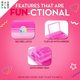 thumbnail image 5 of Organizador de maquillaje Caboodles On-The-Go Girl Deep Pink Sparkle, 5 of 7