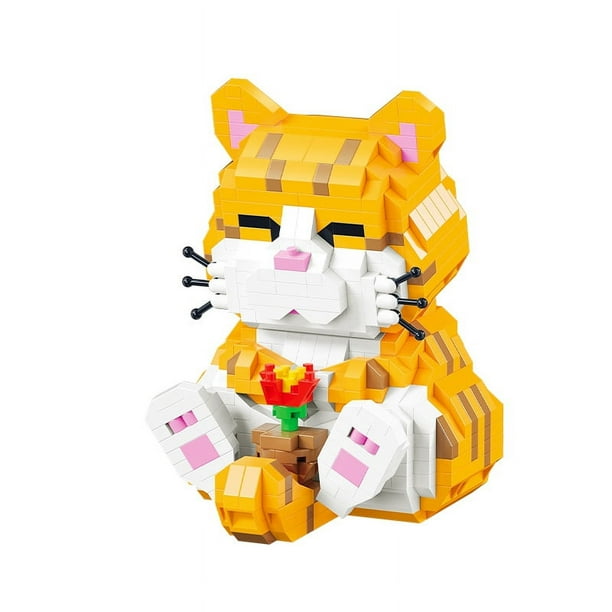 Cute Animal Micro Particle Building Blocks, Cute Pet Series Mini Building Blocks Kit