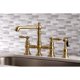 thumbnail image 3 of Grifo de Cocina Kingston Brass KS7277ALBS con Rociador Lateral en Latón Cepillado, 3 of 6