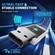 thumbnail image 4 of Auriculares inalámbricos para juegos SKAPENDY de 2,4 GHz para PC PS5 PS4 Switch, 4 of 7