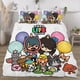 thumbnail image 4 of Toca Life Soft 3D Printed Duvet Cover Bedding Set with Comforter Cover 3 Piece Set, 4 of 5