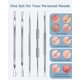 thumbnail image 3 of Kit de Herramientas para Extraer Puntos Negros TAYTHI de Acero Inoxidable 5 Piezas, 3 of 5