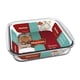 thumbnail image 2 of Fuente Asadera Cuadrada Marinex 1800ml Horno Microondas, 2 of 3