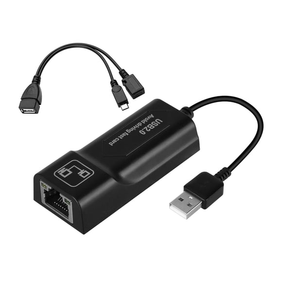Adaptador LAN Ethernet Sobre La Marcha Puertos USB OTG Hub Red Para TV Laptop HDTV