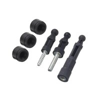 Magideal - 3 Piezas 1434444 Cubierta Del Motor Juego De Tornillos De Casquillo De Montaje De Goma Cojines 4M5G-6A994 Aa Para Mk2 Reemplazos Directos Piezas De Re