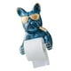 thumbnail image 3 of Portarrollos De Papel Higiénico Con Forma De Perro, Toallero De Papel Para Decoración De Baño, Color Azul, 3 of 3