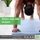 thumbnail image 3 of Esterilla de yoga Gaiam Essentials Premium con bandolera negra, 3 of 9