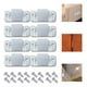 thumbnail image 1 of Unión Metálico Para Muebles Camas Divididas Pack 8 Anclaje, 1 of 8