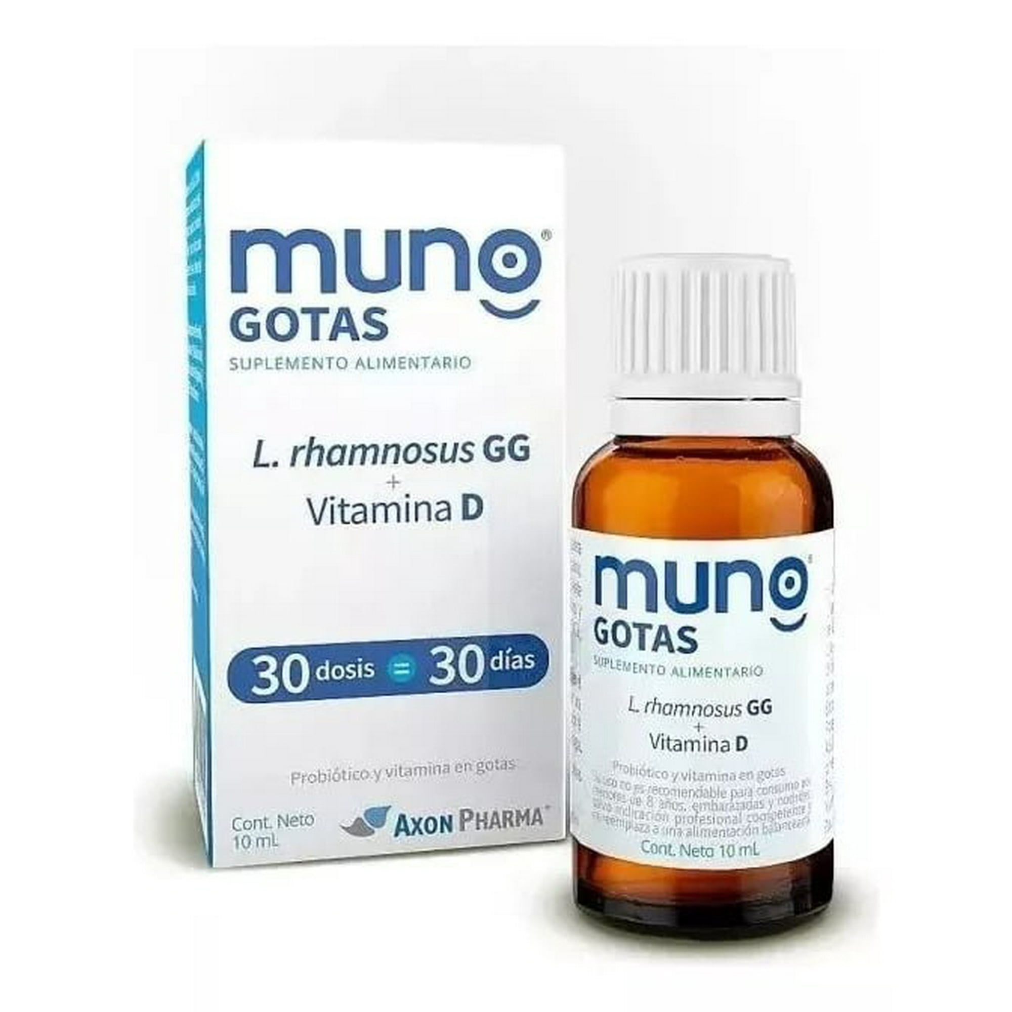 Axonpharma - Muno Con Vitamina D3 Solucion Oral Gotas X 10 Ml
