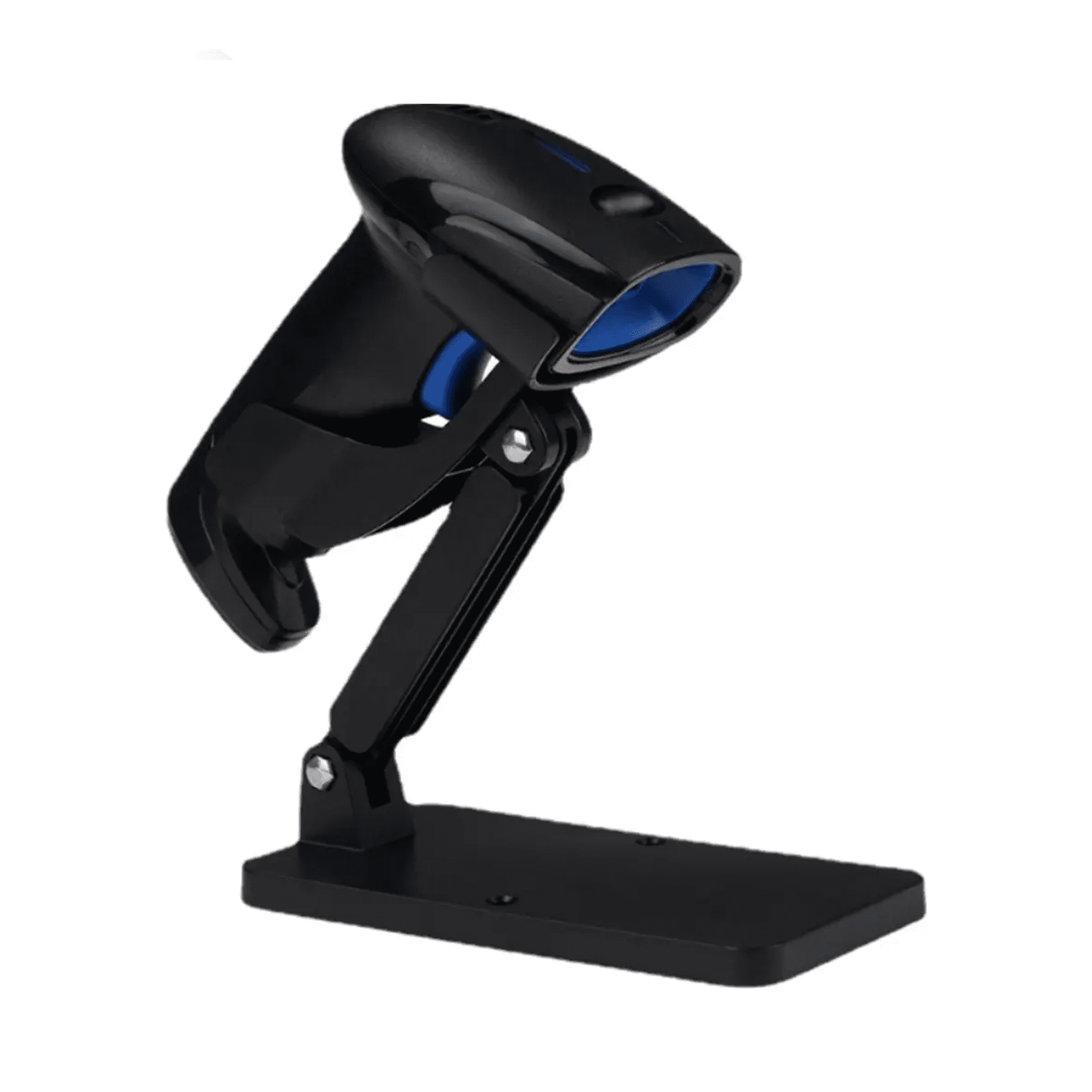 Scanner Lector De Códigos De Barra Belug Con Soporte , Inalámbrico Negro Usb