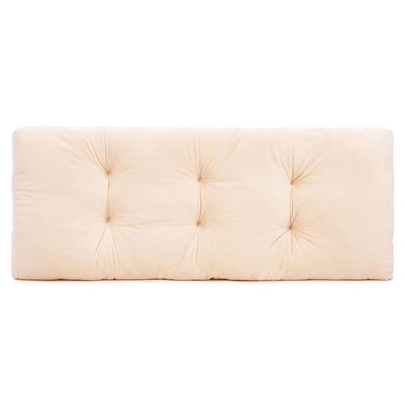 Cojín para banco JAMPAYANG 91 x 36 cm antideslizante beige