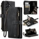 thumbnail image 1 of Funda CaseMe para Samsung Galaxy A37 5G, Funda Tipo Billetera para Mujer y Hombres, Moda Duradera de Cuero PU Magnético con Tapa, Correa, Correa de Muñeca, Cierre de Zíper, Tarjetero, Billetera,, 1 of 9