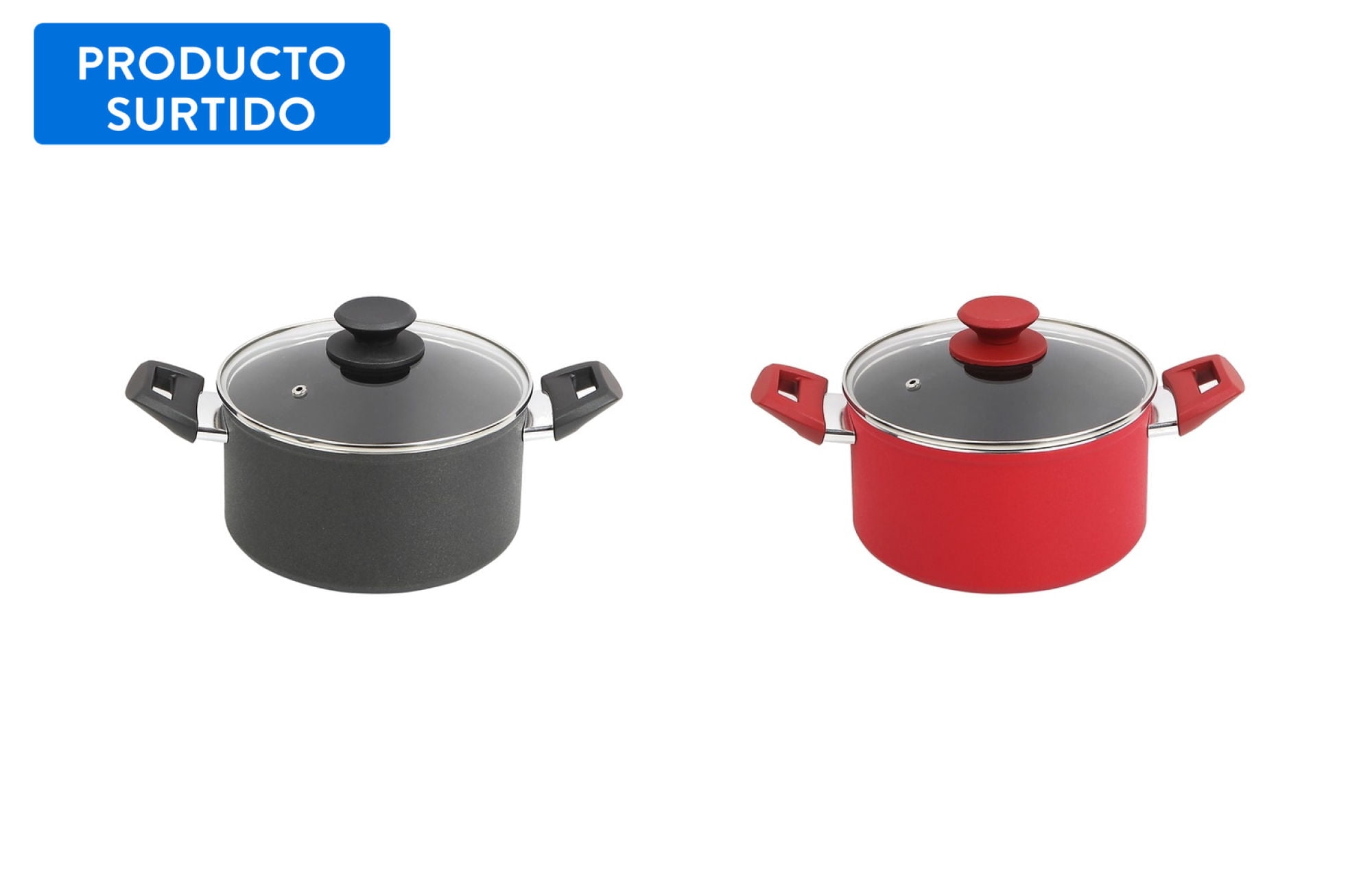 Olla 20cm 3,3L Crispy Forjado Antiadherente 2 Piezas