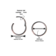thumbnail image 2 of Argollas Clicker 10mm 18g Acero Quirurgico Plateadas Ligeras, 2 of 3