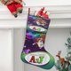 thumbnail image 2 of Hey AJ Tema: Calcetines de Navidad, fino lino blanco para colgar en escaleras y chimenea, decoración navideña para el hogar, regalo de Navidad. 45cm × 32cm, 2 of 5