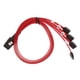 thumbnail image 2 of Mini SAS SFF-8087 A 4x SATA HDD Cables De Disco Duro Cable De Conexión Hacia Adelante 1M, 2 of 5