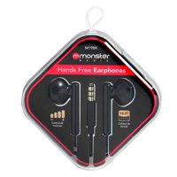 Monster - Audifonos Alambricos Manos Libres Jack 3.5Mm Negro M19