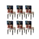 thumbnail image 1 of Pack 6 fundas de respaldo de sillas diseño navidad TF23, 1 of 3