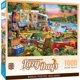 thumbnail image 2 of Lazy Days Waterside Wanderlust 1000 Piece Puzzle, 2 of 3
