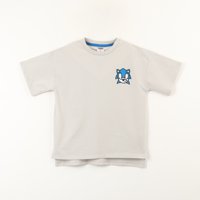 Polera Manga Corta Niño Oversize Espalda Gris Sonic