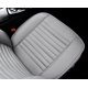 thumbnail image 4 of Fundas de asiento para coche Sunny Color, juego de 2, cuero PU gris, 4 of 6