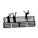 thumbnail image 1 of Perchero Para Medallas, Resistente, Para Sala De Estar, Hogar, Voleibol, 1 of 4