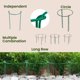 thumbnail image 4 of Estacas de soporte para plantas K-Brands Tall para interiores y exteriores, paquete de 6, 4 of 7