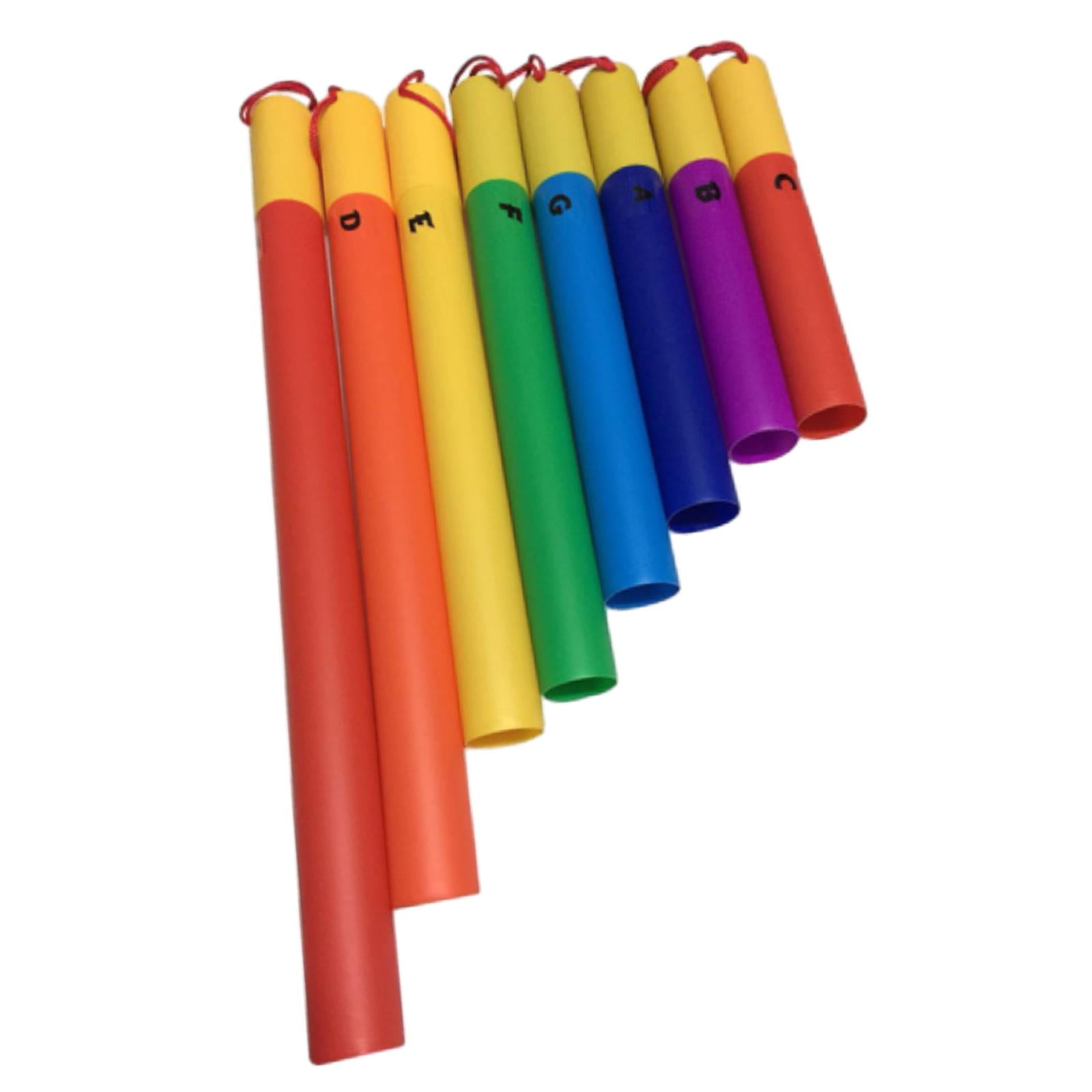 Magideal - Kit De Expansión De Tubo De Percusión Sintonizado, Juguete Sensorial De Desarrollo Cognitivo, Juego De Escala Pentatónica Principal Para Niños Pequeño