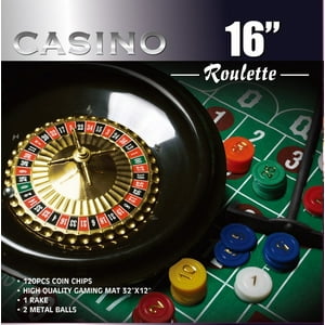 Juego De Ruleta Casino Da Vinci De 16 Pulgadas Con 120 Fichas