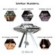 thumbnail image 3 of Kit de modelo METAL-TIME OVNI Stellar Raiders – 80 piezas, 3 of 9