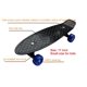 thumbnail image 3 of Patineta SK8MEMO 43 cm Mini para Niños Principiantes (Negra), 3 of 9