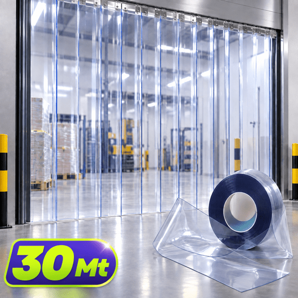Cortina Lama Pvc Temperatura Cámara Frigorífica Cuarto Frío