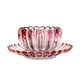 thumbnail image 4 of Lotus Bowl Fruit Bowl Patrón De Flores Para El Día De La Madre Navidad Inauguración De La Casa Rosa, 4 of 5