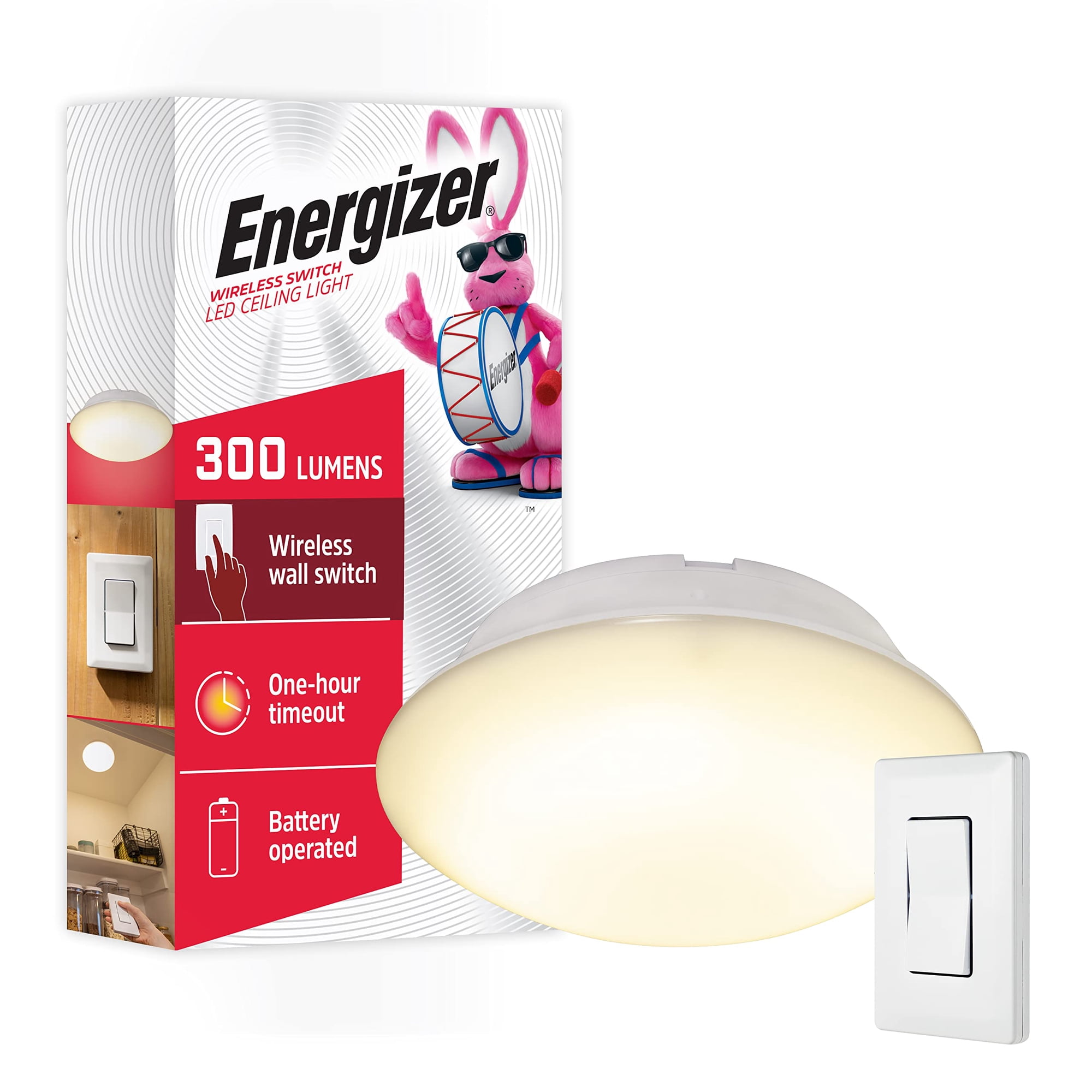 Lámpara De Techo Energizer 58823-t1 Led 300 Lúmenes