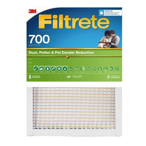 Filtro de aire Filtrete Fiberglass 8 MERV 18 x 24 x 1 paquete (paquete de 4)