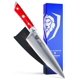 thumbnail image 1 of Cuchillo de Chef Dalstrong 20 cm Acero Alemán con Mango Rojo, 1 of 9