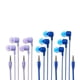 thumbnail image 1 of Audífonos In-Ear onn. 5 Pack Micrófono 3.5 mm Multicolor, 1 of 3
