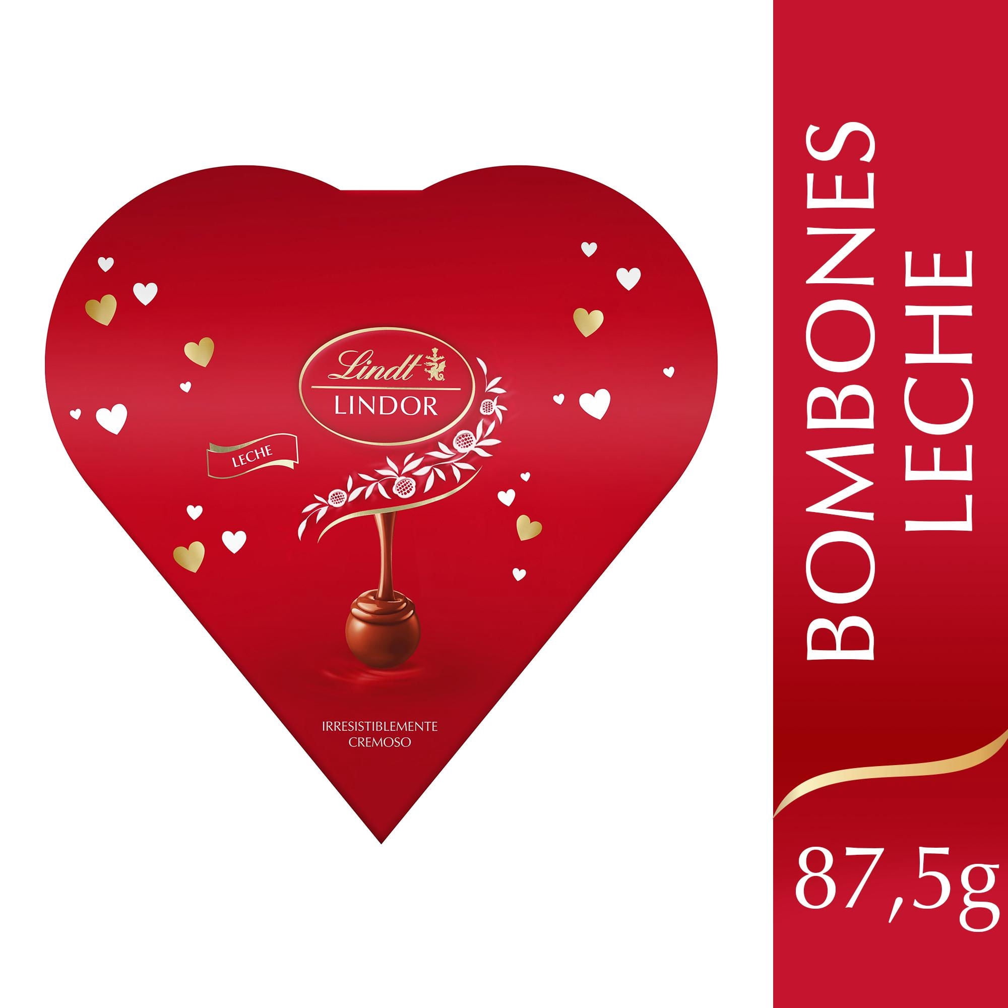 Bombones de Chocolate Lindor Corazón, 87.5 g | Lider