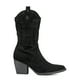 thumbnail image 1 of Botin Casual Mujer Vintage Moda Cowboy Bordado Weide QBM21, 1 of 9