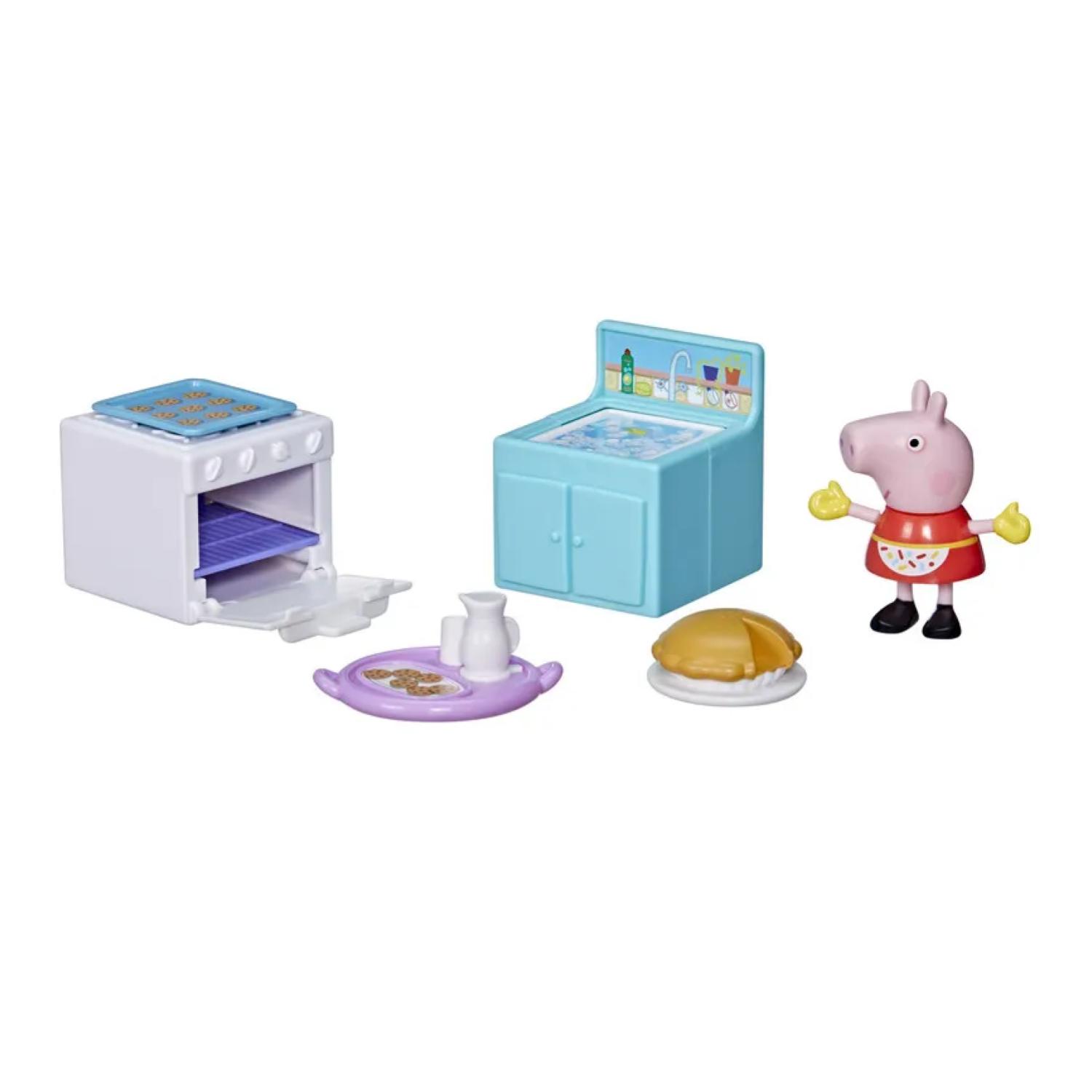 Hasbro - Juguete Cocina De Peppa Pig Con Accesorios Infantil
