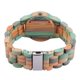 thumbnail image 4 of Reloj de Madera para Mujer Hecho a Mano de Bambú Colorido Analógico de Cuarzo de Moda Reloj de Pulsera de Madera para Mujer, 4 of 8