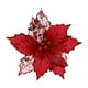 thumbnail image 5 of Flores Artificiales De Pascua De Navidad, Flores De Navidad Simuladas Para Fiesta, Color Rojo, 5 of 5