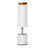 Magideal - Molinillo De Pimienta Eléctrico, Molinillo De Sal Y Especias Ajustable Para Bar, Picnic Al Aire Libre 1 Pc
