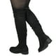 thumbnail image 3 of Bota Larga Gamuza Mujer 32 Yassne Negro, 3 of 5